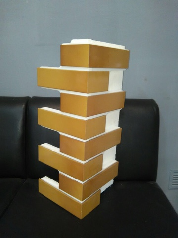 Krem Rustik, Толщина 40 мм, Фасадные Термопанели Rufford