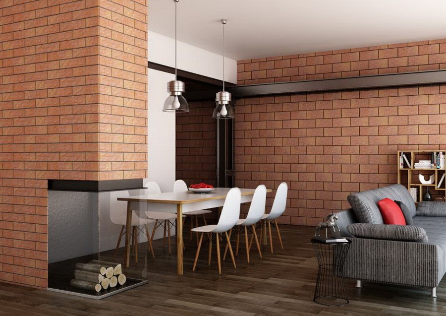 Фасадная клинкерная плитка Cerrad Kamien Cer 8 Mocca, 300x148x9 мм